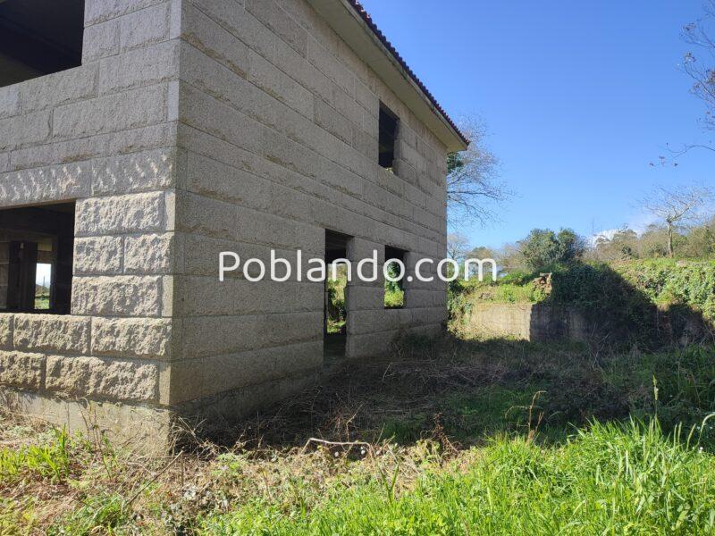 Casa piedra Granito Rosa Porriño