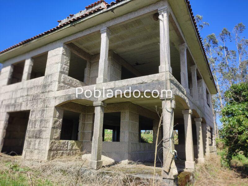 Casa piedra Granito Rosa Porriño