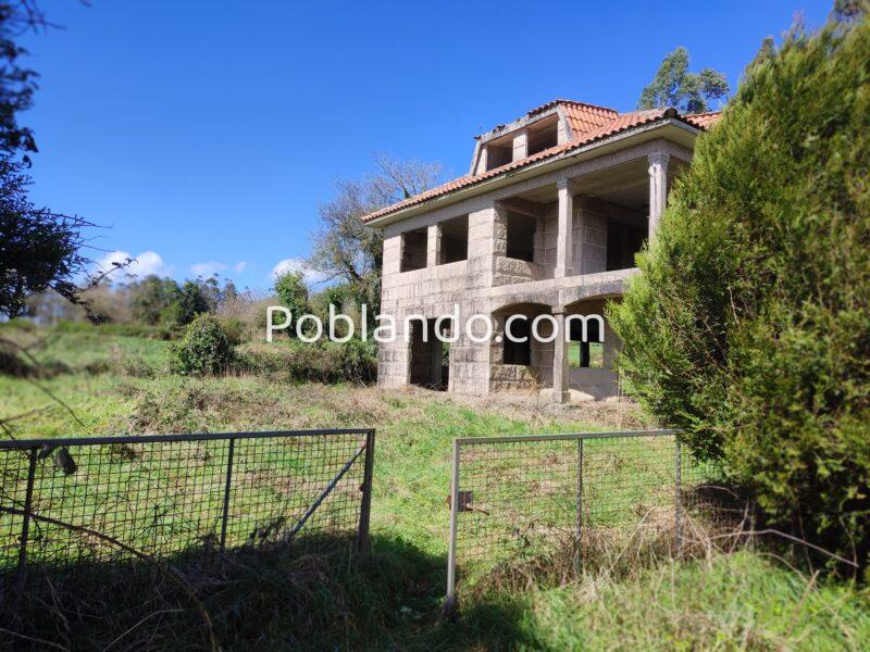 Casa piedra Granito Rosa Porriño