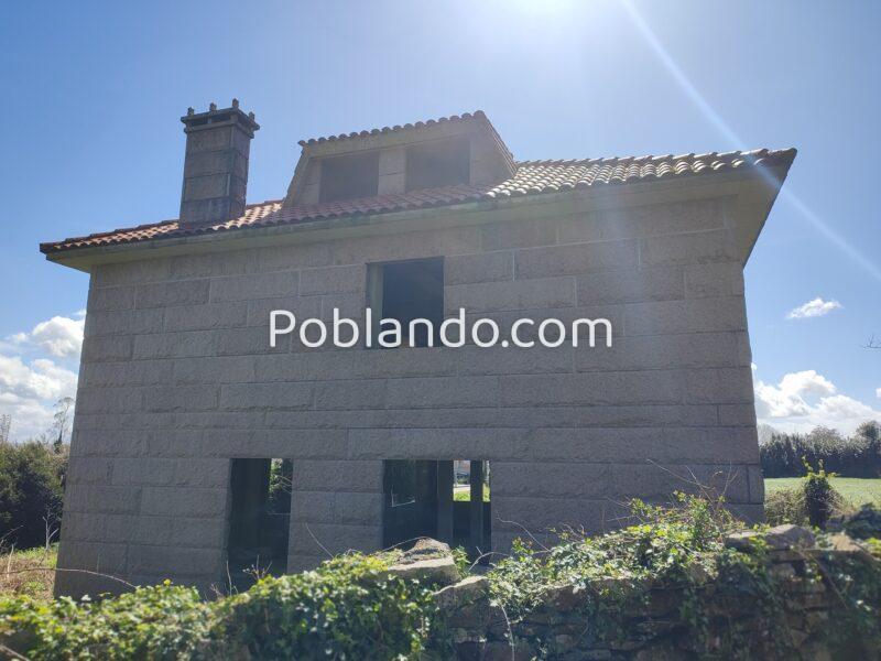 Casa piedra Granito Rosa Porriño