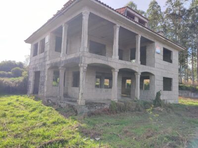 Casa piedra Granito Rosa Porriño