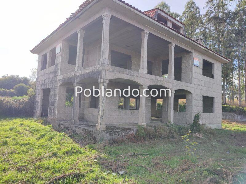 Casa piedra Granito Rosa Porriño