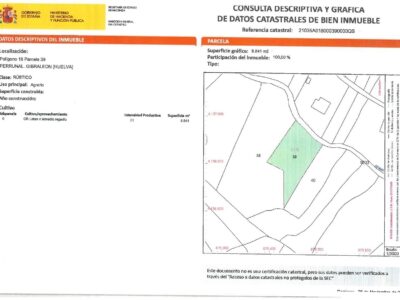 Se venden dos fincas paralelas en El Perrunal, Gibraleón, Huelva. 35.841 m2.