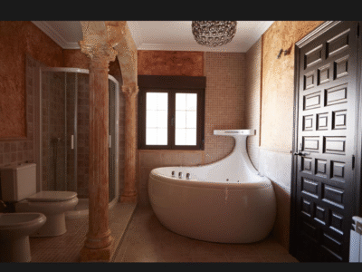 Casa señoríal fachada mudejar centro pueblo