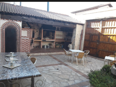 Casa señoríal fachada mudejar centro pueblo