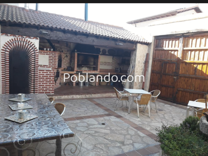 Casa señoríal fachada mudejar centro pueblo