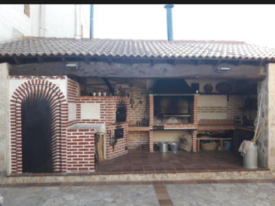 Casa señoríal fachada mudejar centro pueblo