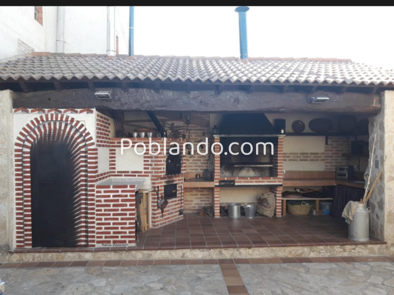 Casa señoríal fachada mudejar centro pueblo