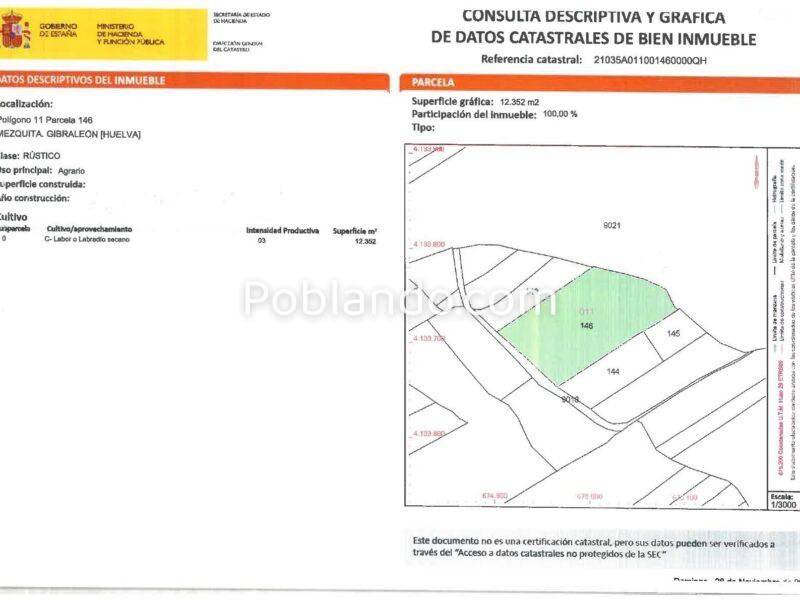 Se vende finca en la Mezquita (Gibraleón, Huelva)