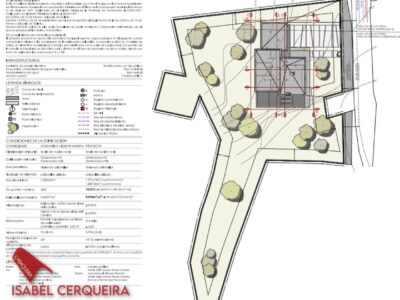 💥 EN IC INMO LE PRESENTAMOS EN EXCLUSIVA 💥 🏡 Terreno de 1.878 m² con proyecto y licencia para vivienda unifamiliar en O Rosal
