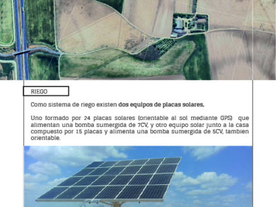Vendo o alquilo para energía solar, por jubilación. 366 HA. Cultivo de cereal , viña y almendros. Con concesíon de riego, ríos Tajo y Guadiana. Maquinaría, casa, naves.