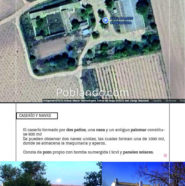 Vendo o alquilo para energía solar, por jubilación. 366 HA. Cultivo de cereal , viña y almendros. Con concesíon de riego, ríos Tajo y Guadiana. Maquinaría, casa, naves.