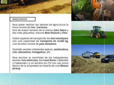 Vendo o alquilo para energía solar, por jubilación. 366 HA. Cultivo de cereal , viña y almendros. Con concesíon de riego, ríos Tajo y Guadiana. Maquinaría, casa, naves.