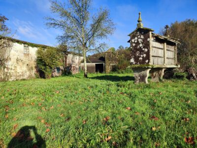 Casa de piedra para restaura con finca segregable