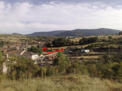 Parcela urbana en aldea cercana a Pedraza(Segovia)