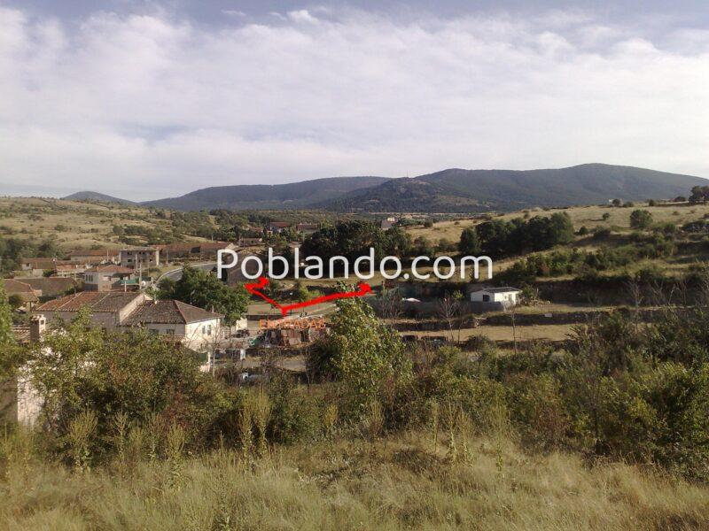 Parcela urbana en aldea cercana a Pedraza(Segovia)