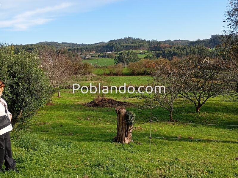 Un Terreno con finca en ruinas