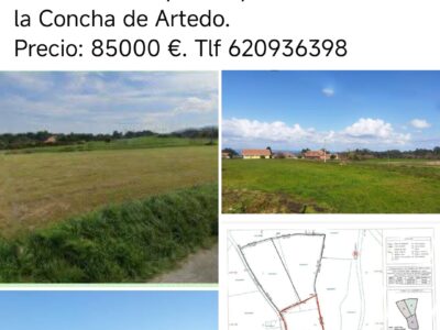 Terreno en idílica costa asturiana