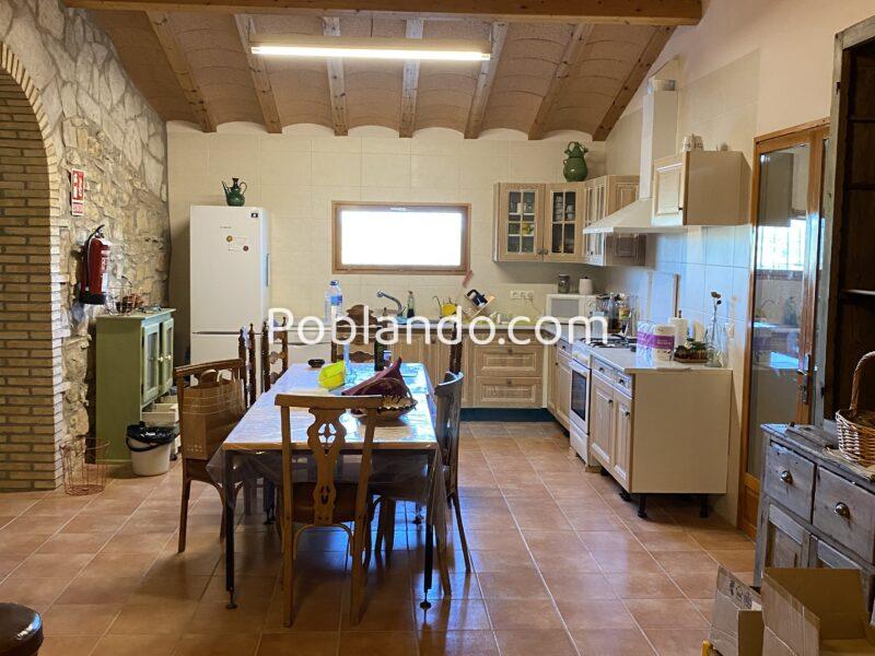 Finca turismo rural en Mequinenza, con dos casas