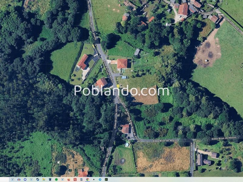 Terreno urbano en Brión (A Coruña) 1.092 m² con servicios – A 10 min de Santiago