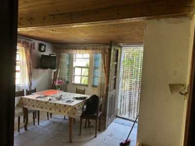 Dos casas en la Ribera sacra con rio a pie de finca.