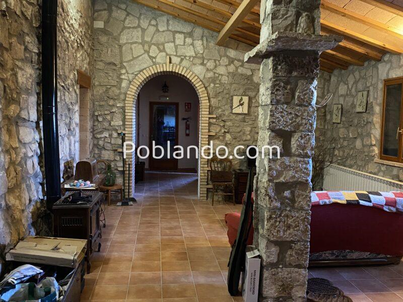 Finca turismo rural en Mequinenza, con dos casas