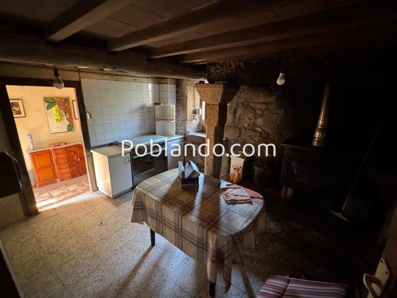 SE VENDE CASA DE PIEDRA CON FINCA ( VAL DO DUBRA)