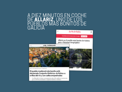 GRAN OPORTUNIDAD RURAL GALLEGO - Casa con Finca cerca de Allariz - Camino de Santiago