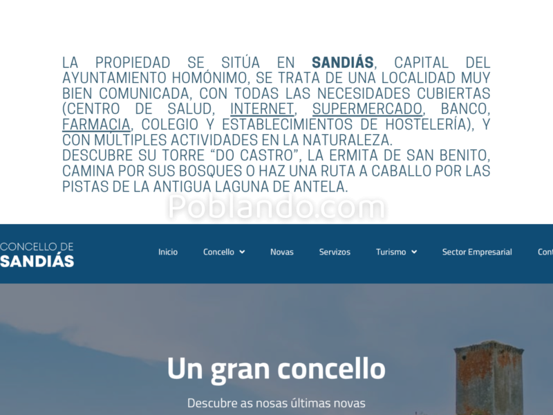 GRAN OPORTUNIDAD RURAL GALLEGO - Casa con Finca cerca de Allariz - Camino de Santiago