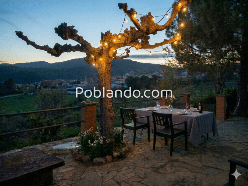 Encantadora finca rústica con piscina y gran parcela a 5 minutos andando del centro