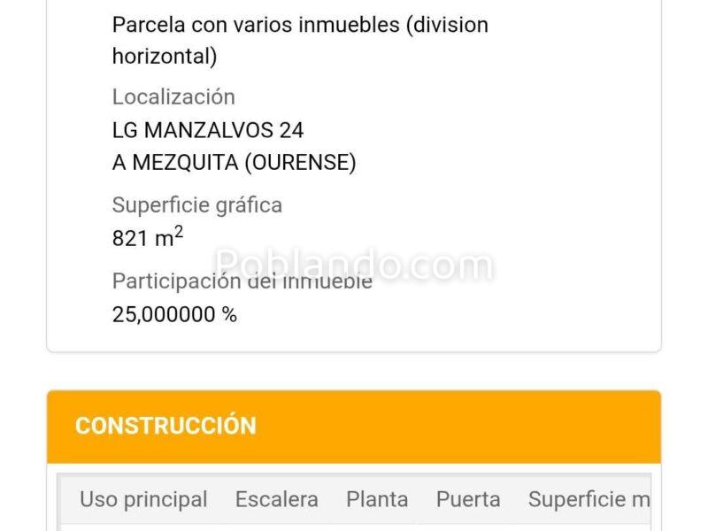 Venta parte segregada herencia