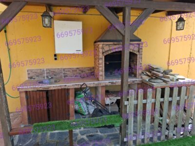 Chalet adosado 255m² con piscina,barbacoa y ocio en Otero