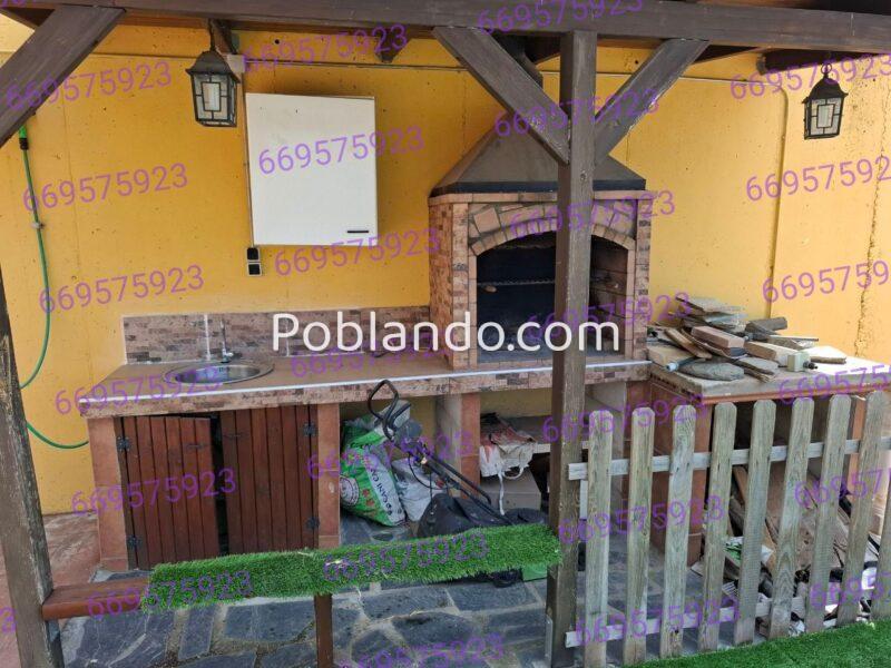 Chalet adosado 255m² con piscina,barbacoa y ocio en Otero
