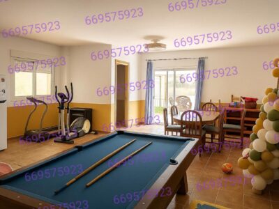 Chalet adosado 255m² con piscina,barbacoa y ocio en Otero