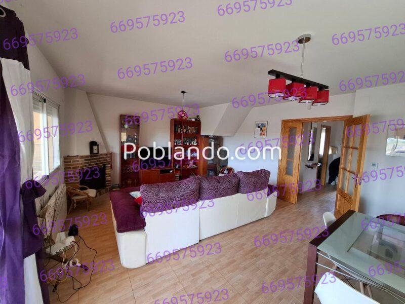 Chalet adosado 255m² con piscina,barbacoa y ocio en Otero