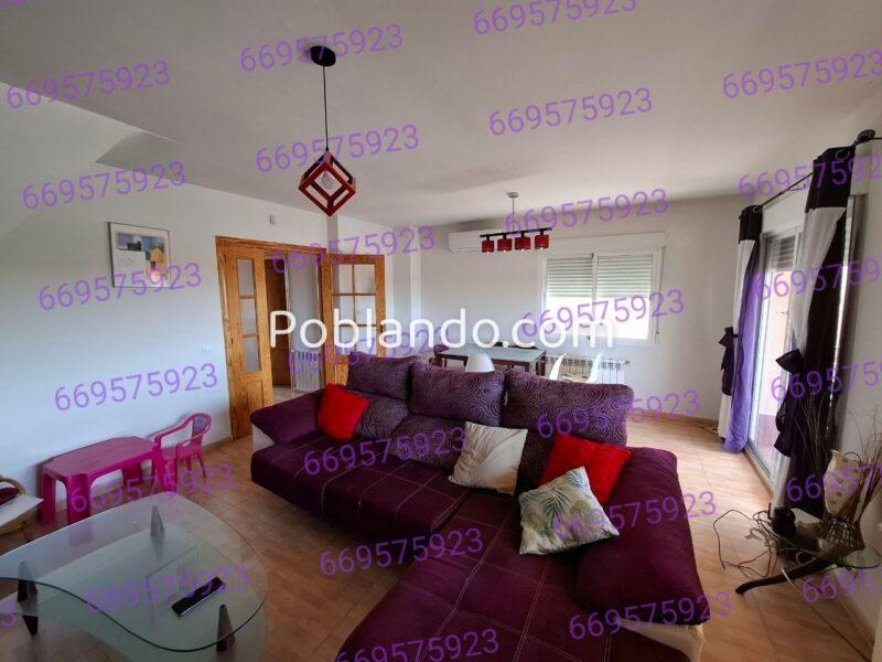 Chalet adosado 255m² con piscina,barbacoa y ocio en Otero