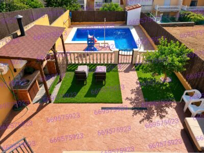 Chalet adosado 255m² con piscina,barbacoa y ocio en Otero