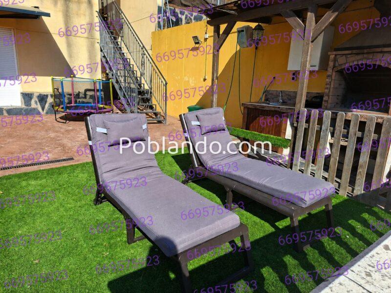 Chalet adosado 255m² con piscina,barbacoa y ocio en Otero