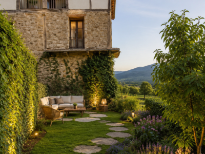 CASA CON JARDÍN. PRADILLO. CAMEROS. LA RIOJA