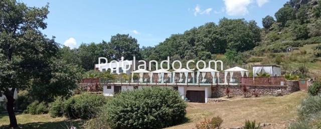Hotel boutique en funcionamiento en Sierra de Gata · finca privada de 12 ha · alto potencial de crecimiento y ampliación.