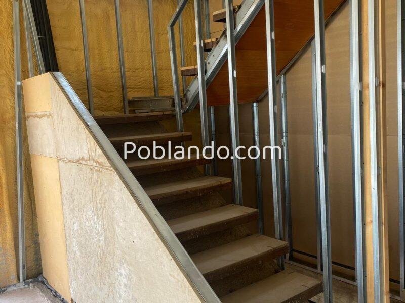 Chalet pareado en fase de acabados
