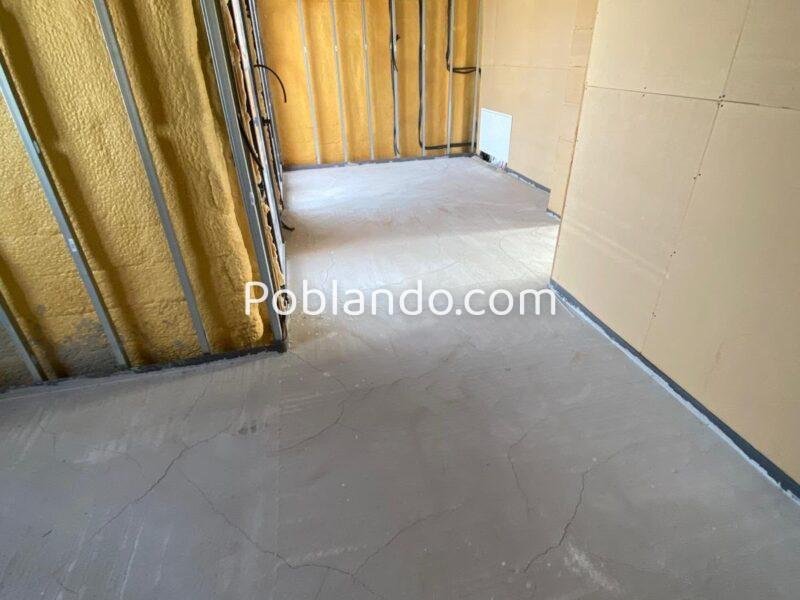Chalet pareado en fase de acabados