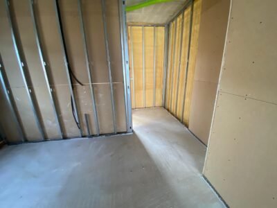 Chalet pareado en fase de acabados