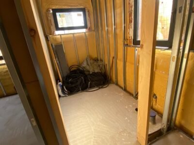 Chalet pareado en fase de acabados