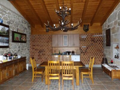 Casa de piedra reformada con Finca de 5 hectáreas con castaños