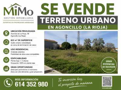 Terreno en venta en Avenida de la rioja 34, Agoncillo