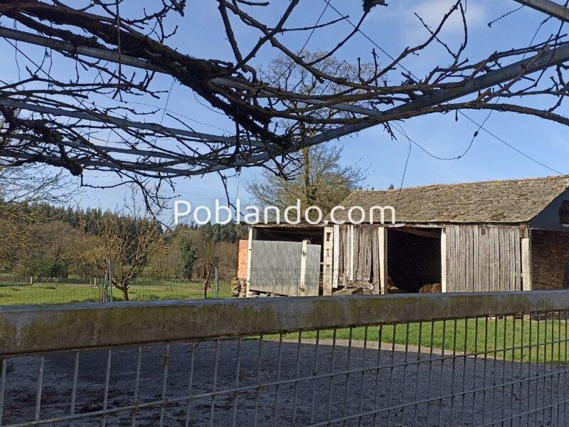 Casa de piedra con parcela