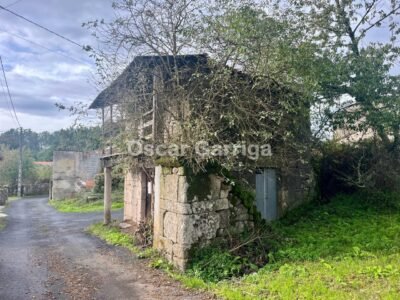 CASA PARA REFORMAR, MÁS SOLAR INDEPENDIENTE CON CASA EN RUINAS DE PIEDRA DEL PAÍS APROVECHABLE. LAIANTES DE ARRIBA, MASIDE, OURENSE (GALICIA)
