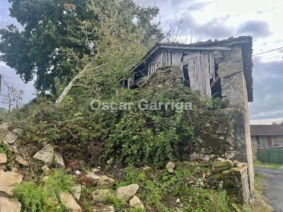 CASA PARA REFORMAR, MÁS SOLAR INDEPENDIENTE CON CASA EN RUINAS DE PIEDRA DEL PAÍS APROVECHABLE. LAIANTES DE ARRIBA, MASIDE, OURENSE (GALICIA)