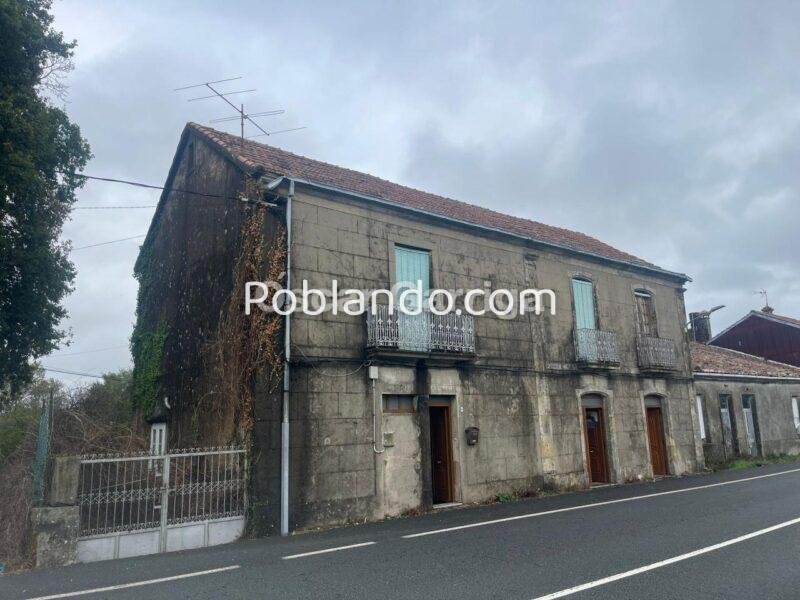 VIVIENDA DE DOS PLANTAS, LA BAJA PARA HABILITAR CON POCO DINERO, Y FINCA COLINDANTE DE 700 M2. STA. EULALIA DE CAMBA, RODEIRO (PONTEVEDRA)